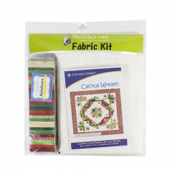 Cactus Wreath Pattern + Fabric Kit